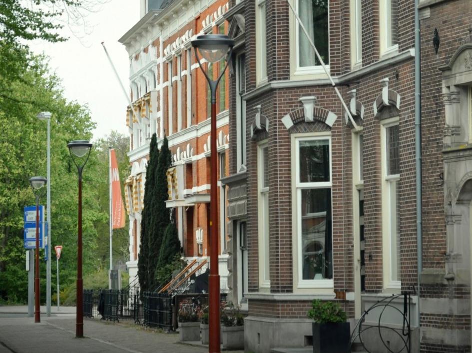 buitenaanzicht van bed en breakfast Wilhelmina